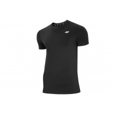 Pánske tréningové tričko Čierne 4F