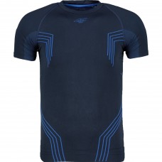 Pánske tréningové tričko Tmavo modré 4F