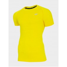 Pánske tréningové tričko Žlté 4F